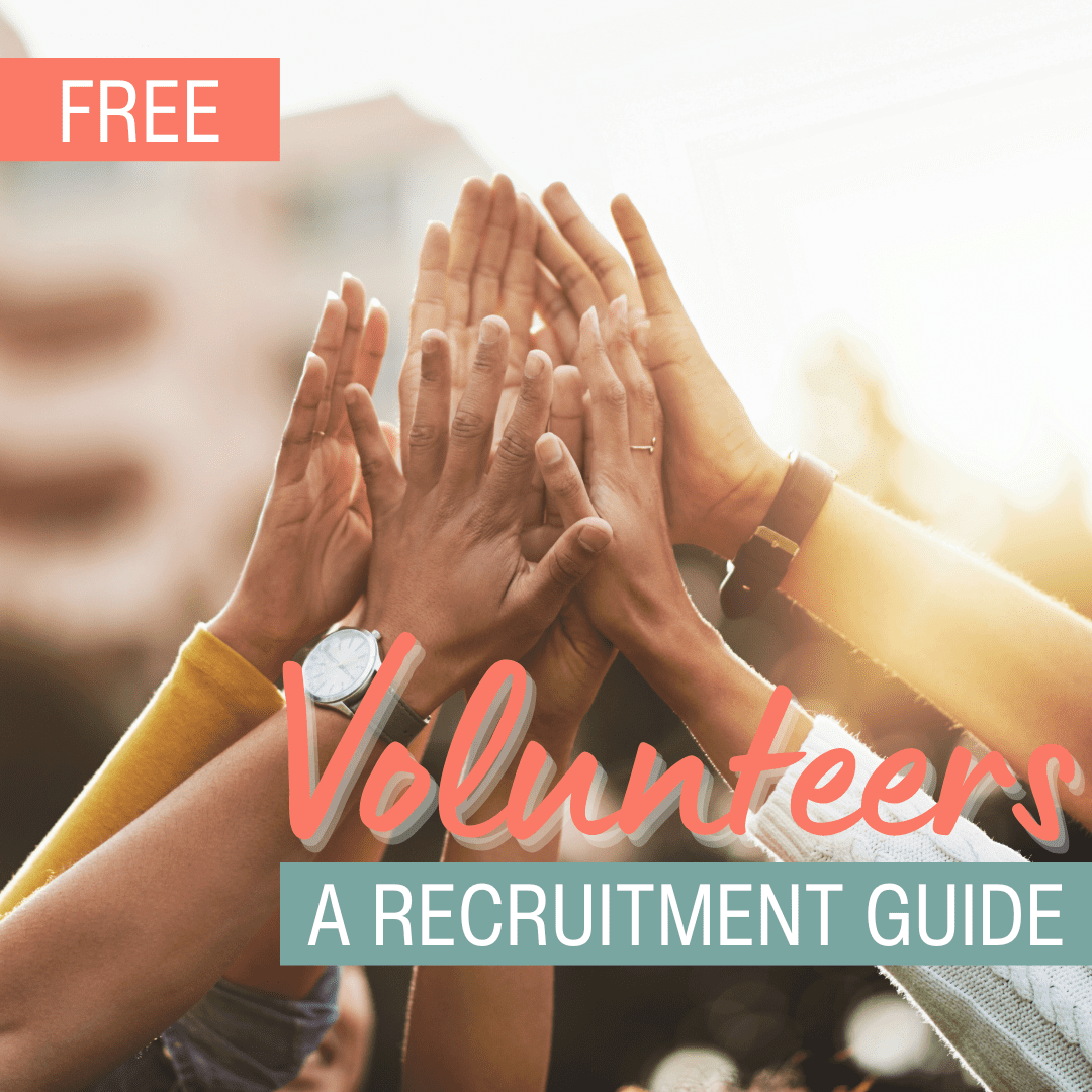 Hands High Fiving for the Free Volunteer Recruitment Guide from Ministry Architects