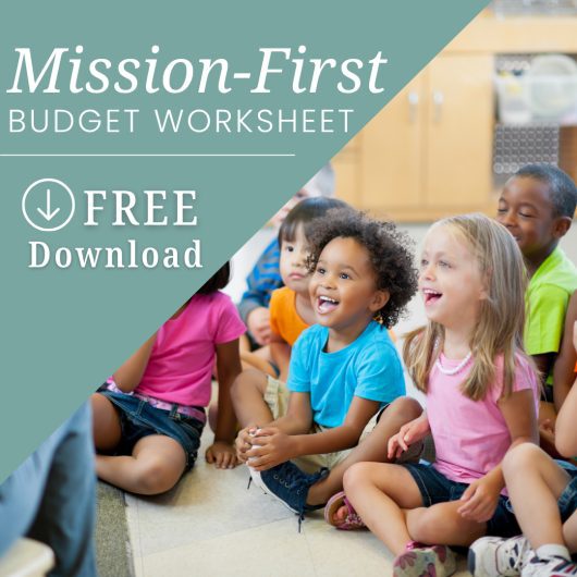 Mission-First Budget Worksheet